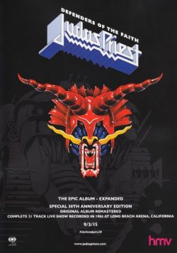 JUDAS PRIEST Defenders Of The Faith Poster Print