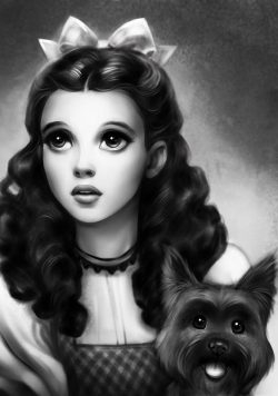 JUDY GARLAND  Wizard of Oz 001 Poster Print