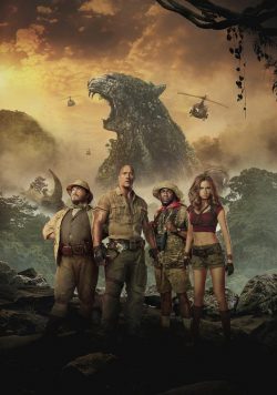JUMANJI; WELCOME TO THE JUNGLE Movie Poster Print