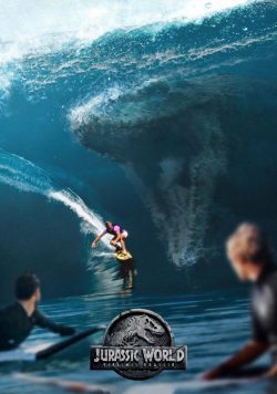JURASSIC WORLD: FALLEN KINGDOM Movie Poster Print