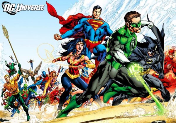 JUSTICE LEAGUE Characters Poster Print