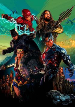 JUSTICE LEAGUE Movie Poster Print