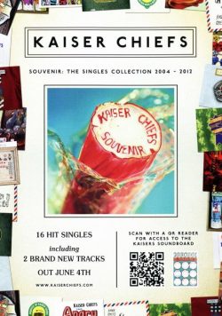 KAISER CHIEFS Souvenir: The Singles Collection Poster Print