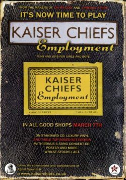 KAISER CHIEFS Employment Poster Print