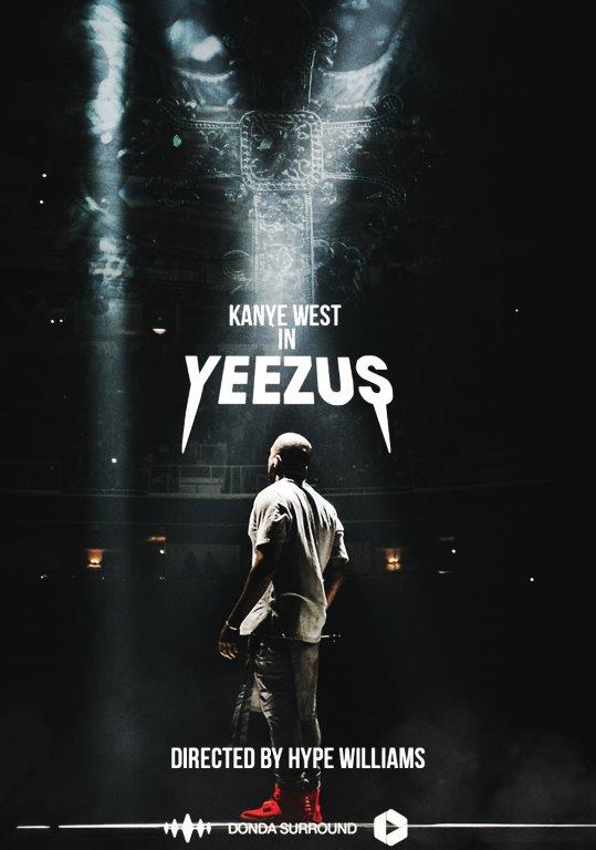 KANYE WEST The Yeezus 2014/2015 World Tour Poster