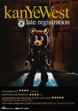 KANYE WEST Late Registration Poster Print