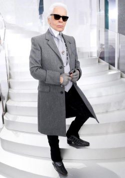 KARL LAGERFELD Fashion Designer Poster