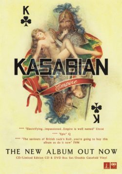 KASABIAN Empire Poster