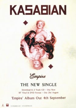 KASABIAN Empire Poster Print