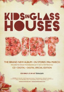 KIDS IN GLASS HOUSES Dirt Poster Print