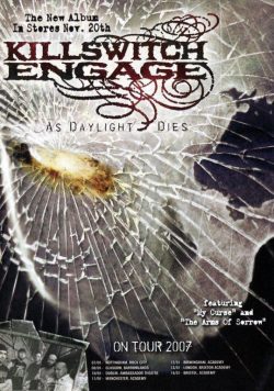 KILLSWITCH ENGAGE As Daylight Dies Poster Print
