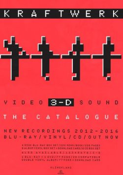 KRAFTWERK Video Sound 3-D The Catalogue Poster Print