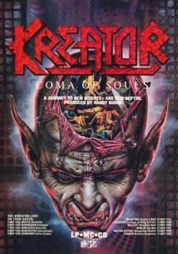 KREATOR Coma Of Souls Poster
