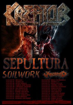 KREATOR 2017 European Tour Poster Print
