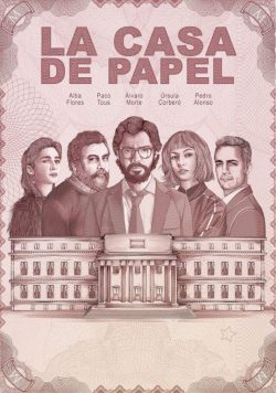 LA CASA DE PAPEL (Money Heist) TV Show Poster Print