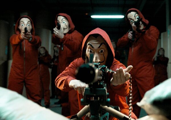 LA CASA DE PAPEL (Money Heist) TV Show Poster Print