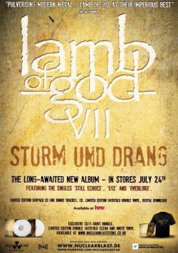 LAMB OF GOD VII: Sturm und Drang Poster Print