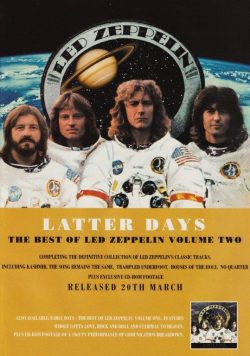 LED ZEPPELIN Latter Days Poster Print