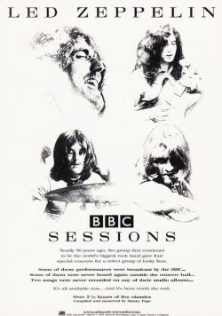 LED ZEPPELIN BBC Sessions Poster Print