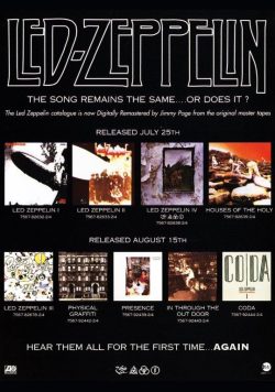 LED ZEPPELIN The Song Remains The Same Poster