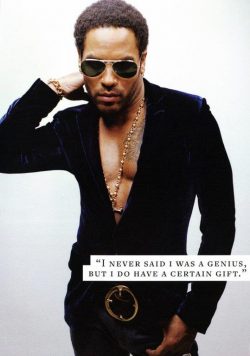 LENNY KRAVITZ Strut Poster Print