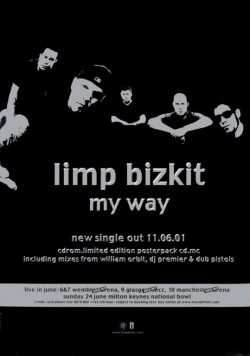 LIMP BIZKIT My Way Poster Print