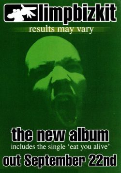 LIMP BIZKIT Results May Vary Poster Print