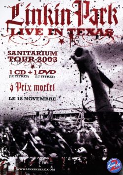LINKIN PARK Live In Texas: Meteora Poster