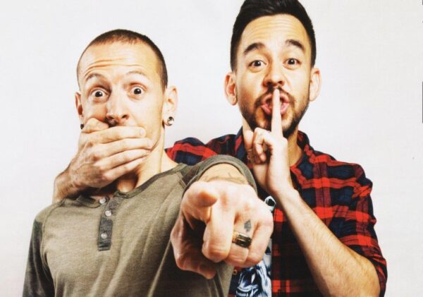LINKIN PARK Chester Bennington & Mike Shinoda Poster Print