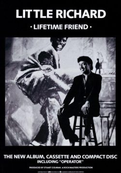 LITTLE RICHARD Lifetime Friend Poster Print