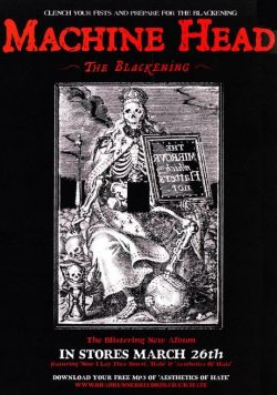 MACHINE HEAD The Blackening Poster Print