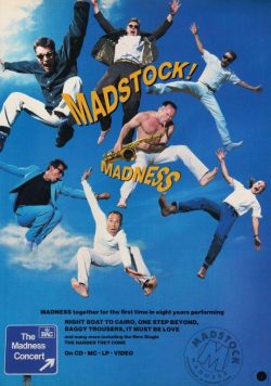 MADNESS Madstock: London Finsbury Park 1992 Poster