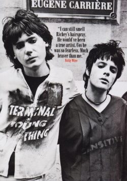 MANIC STREET PREACHERS Richey Edwards & Nicky Wire Poster Print