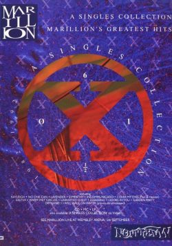 MARILLION Singles Collection Poster Print