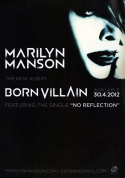 MARILYN MANSON Born Villain Poster Print