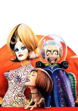 MARS ATTACKS Movie Poster Print