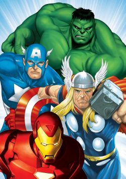 MARVEL COMICS Characters Poster Print