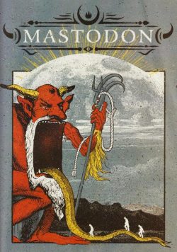 MASTODON Once More Round The Sun 2019 Tour Poster Print