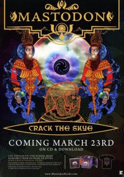 MASTODON Crack The Skye Poster