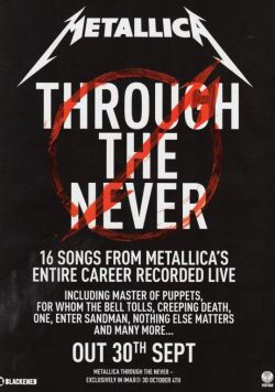 METALLICA Through The Never Poster Print
