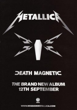 METALLICA Death Magnetic Poster Print