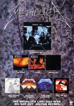 METALLICA Garage Inc Poster Print