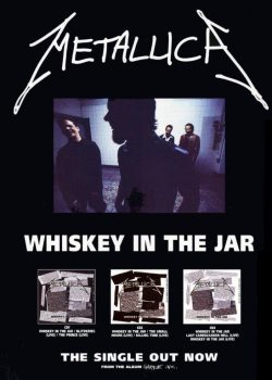 METALLICA Whiskey In The Jar Poster Print