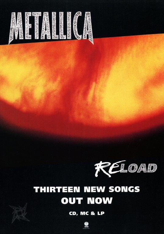 Metallica Reload Poster Prints4u Metallica Reload Poster Prints4u