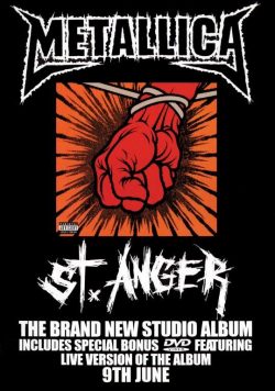 METALLICA St. Anger Poster Print
