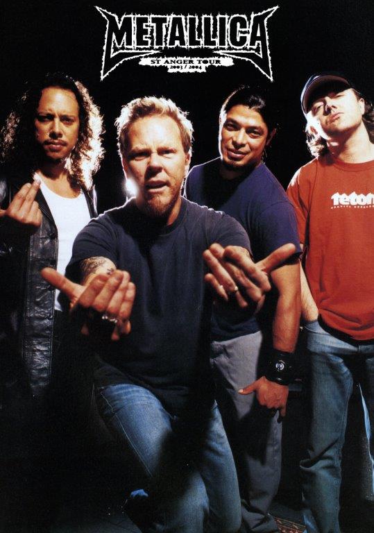 METALLICA St. Anger 2003/2004 World Tour Poster Print - prints4u