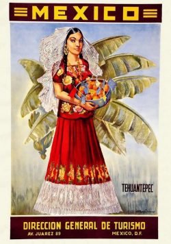 MEXICO Vintage Travel Poster Print