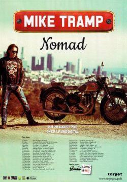 MIKE TRAMP Nomad 2015 European Tour Poster Print