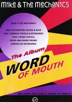 MIKE & THE MECHANICS Word Of Mouth Poster Print