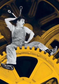 MODERN TIMES Movie Poster Print